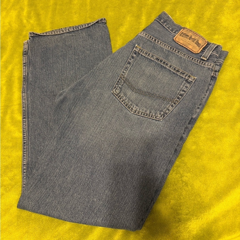 Men’s Y2K Tommy Hilfiger Classic Denim Jeans Sz 33 x 32 - Picture 2 of 10